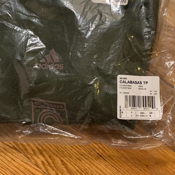 NWT Adidas YEEZY Calabasas Track Pant in Core/Mink, L - Picture 8 of 10